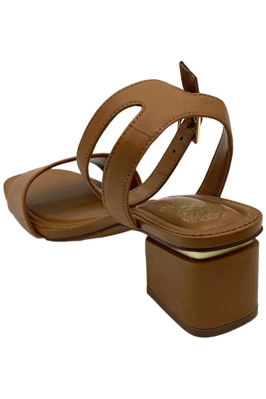 Vince Camuto Women's Acaylee Sandal Golden Walnut - Wide
